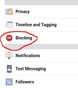 block android facebook messages