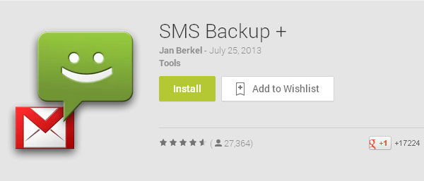launch sms backup app