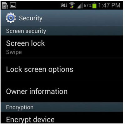 remove swipe screen to unlock android phone