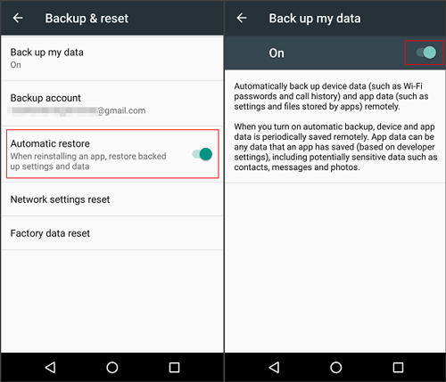 samsung recovers deleted files from google backups