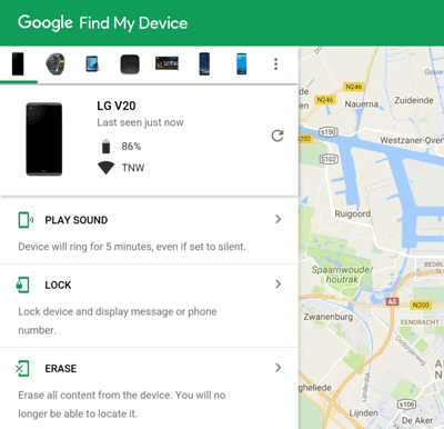 remotely unlock your android phone with google find my device