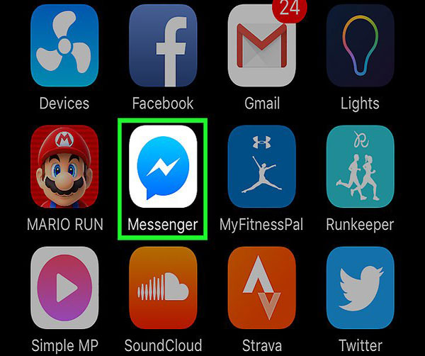 remove facebook messenger from iphone