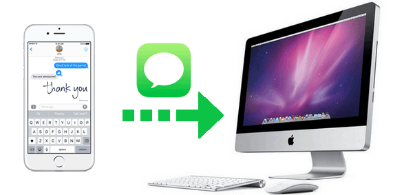 how to sync messages from iphone to mac