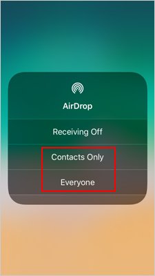 AirDrop Photos from Computer to iPhone - 2