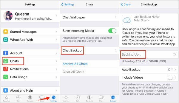 how to transfer whatsapp messages from iphone to iphone