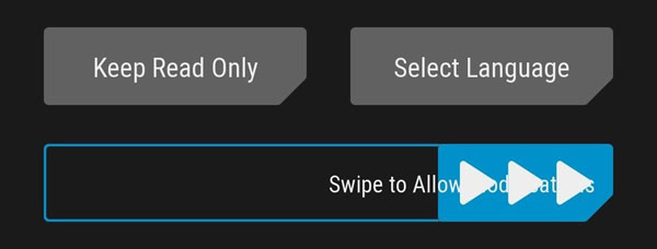 flash the twrp recovery