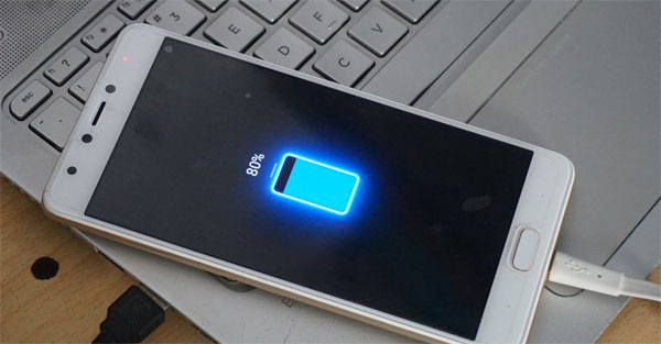 ensure your android have more than 50% charge