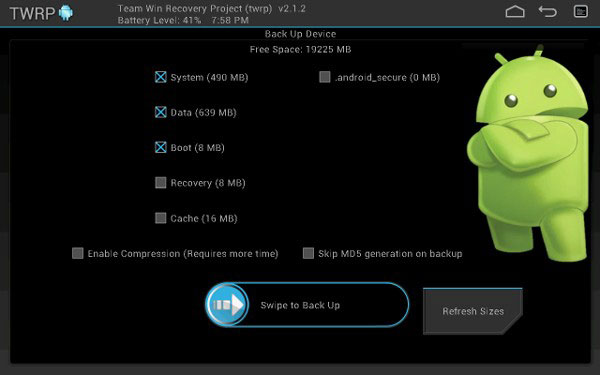 how to flash the twrp recovery