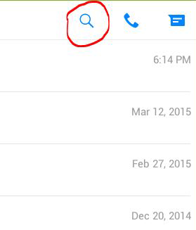 search messages on facebook