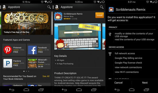 download samsung apps from amazon store