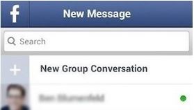 search facebook messages