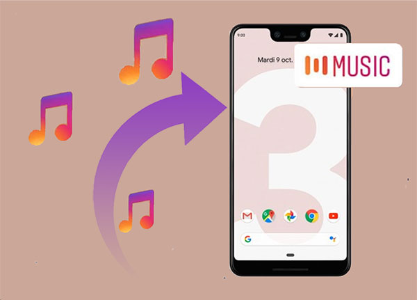 transfer music to google pixel