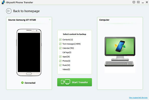 iphone sms transfer program as iskysoft phone transfer