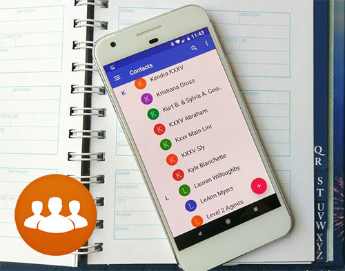 android contacts manager