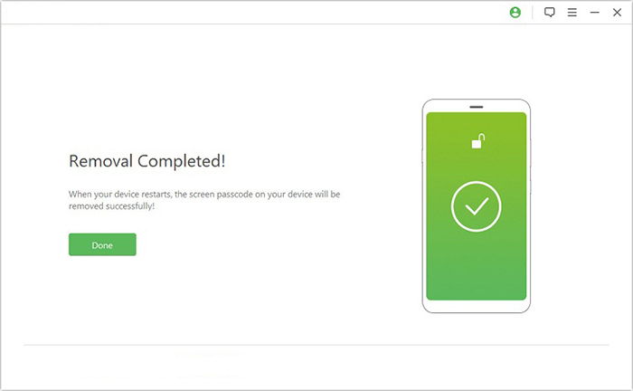 unlock successfully
