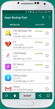 app backup and restore alternative like apps backup and restore
