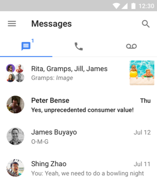 archive text messages on android via google voice