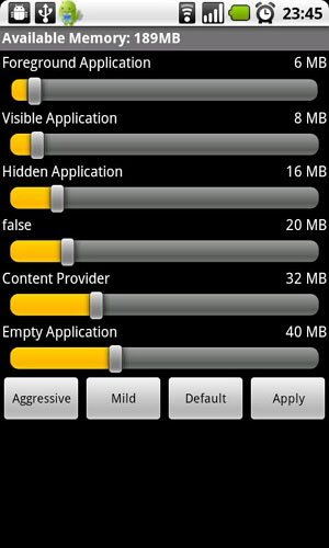 auto memory manager