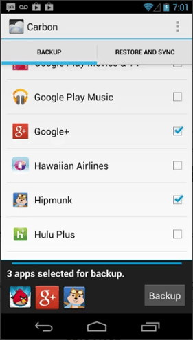 android apps backup as helium