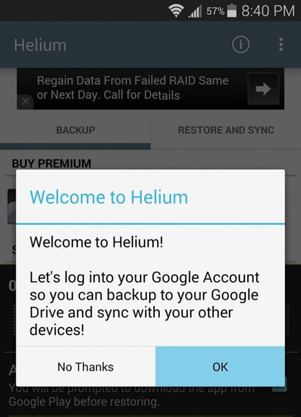 best android backup app non root like helium