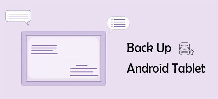 back up android tablet
