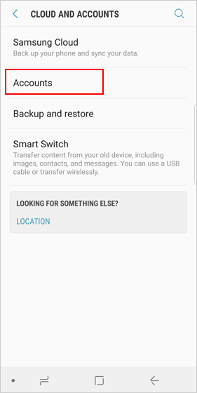 Backup Contacts from Samsung to Gmail - 2