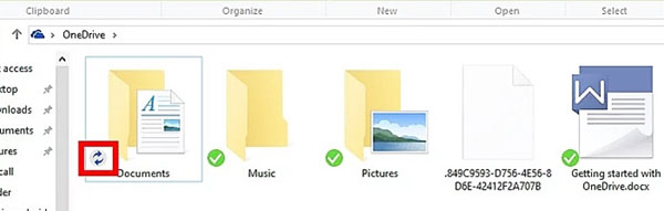 sync files to onedrive