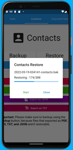restore call logs on android with call log backup and pdf export