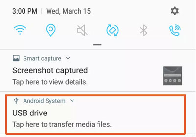 how to connect samsung galaxy tab to pc and copy files via flash drive