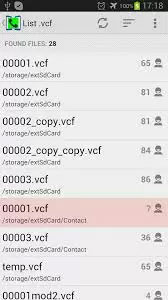 import vcf to android via contacts vcf app
