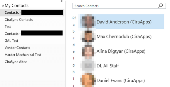 export outlook contacts into excel by copy and paste