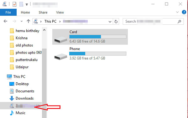 follow the correct steps to delete files from sd card