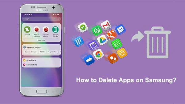 how to delete apps on samsung
