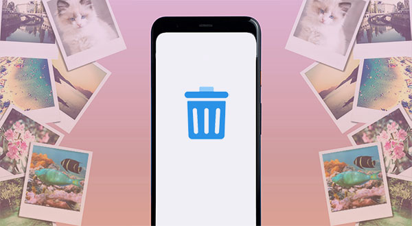 how to delete photos from android