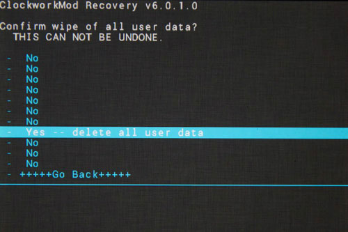 how to exit samsung recovery mode