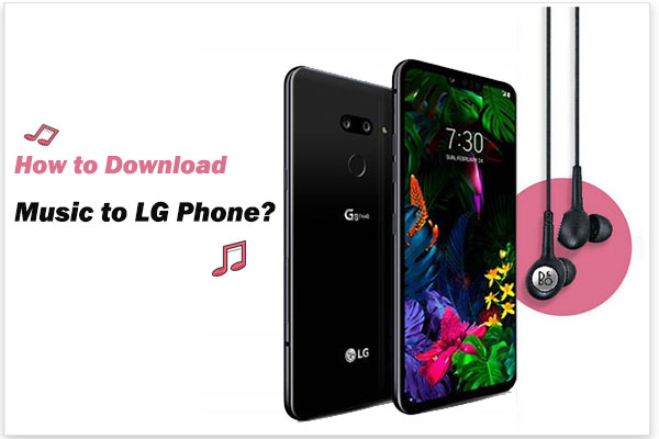 how to download music to lg phone