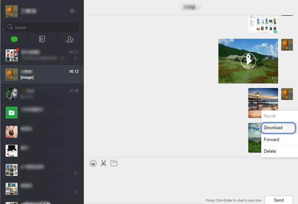 download wechat images to pc