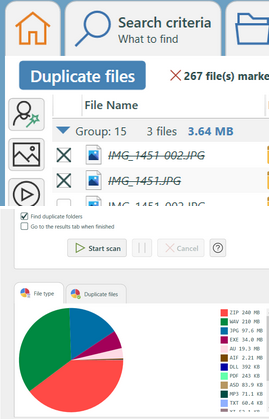 remove duplicate music on samsung with duplicates cleaner
