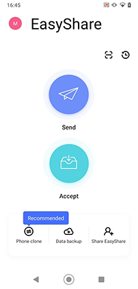 transfer contacts from computer to iqoo using easyshare