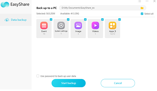 transfer pictures from vivo to pc with easyshare