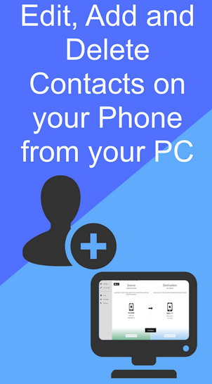 edit tecno phone contacts on computer via contact transfer