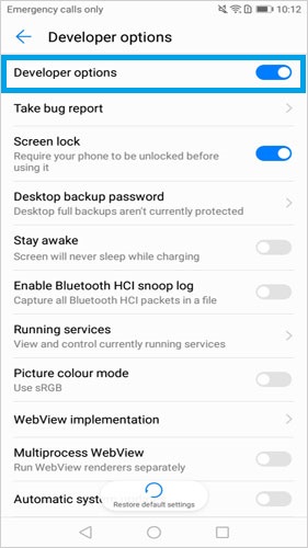 disable mock location