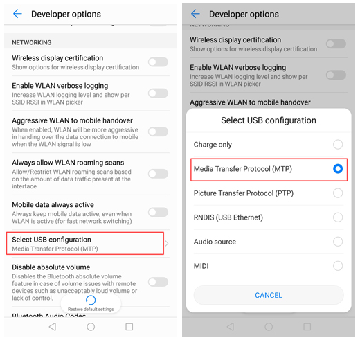 enable usb debugging on huawei