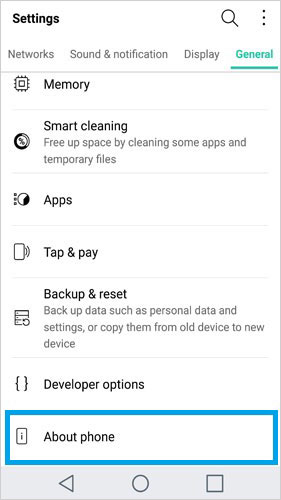 open usb debugging on lg 1