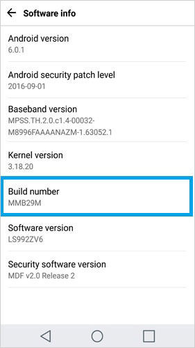 open usb debugging on lg 3