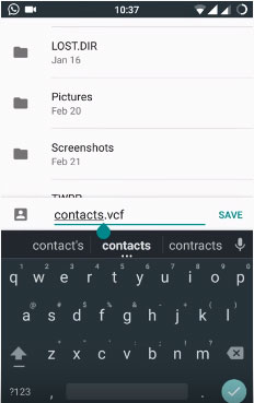 move huawei contacts to iphone via vcf file