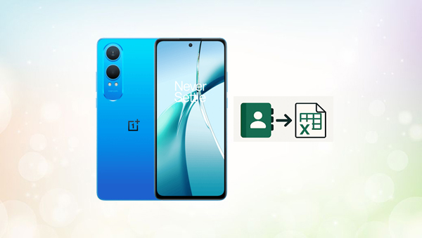 how to export oneplus contacts to excel
