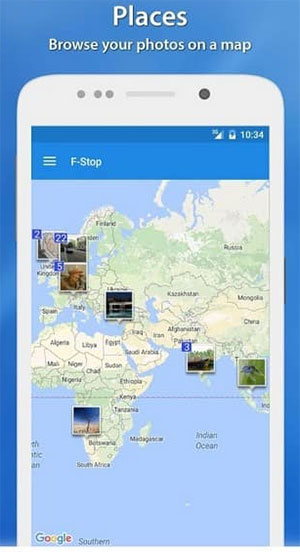android photo manager like fstop gallery