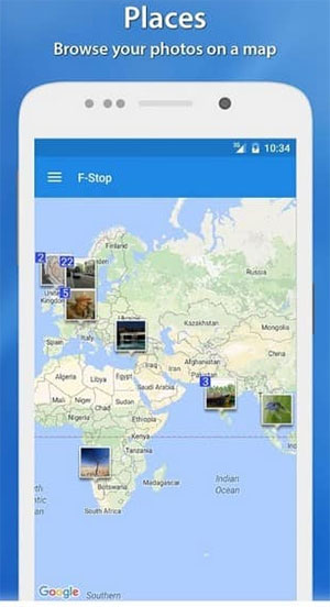 android photo manager like fstop gallery