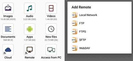 cx file explorer competitors like file manager plus